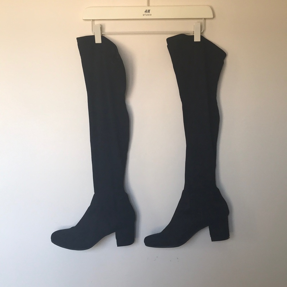 Over the Knee Suede Boots